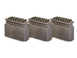 Blockbackensatz weich für Dreibackendrehfutter ø 200 mm Camlock DIN ISO 702-2 Nr.4