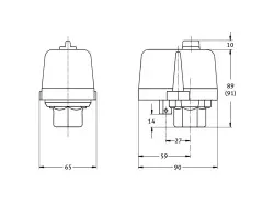Druckschalter CONDOR MDR 2 / 11 bar