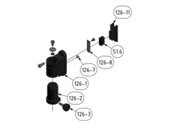 Halterung Futterschutz BF 20