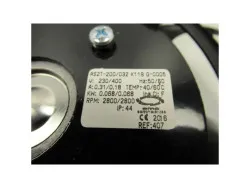 Lüfter 200 230-400/50-60+T