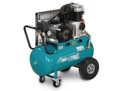 Mobiler Kolbenkompressor für Handwerker mit Riemenantrieb AIRSTAR 503/50