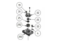Nutmutter BF20V/LV/LDV