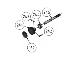 Schneckenwelle BF20V/LV/LDV