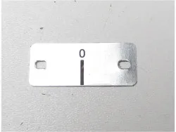 Anzeigepfeil für Null Grad