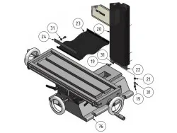 Späneabdeckung BF20V/LV/LDV/MH22V