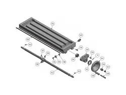 Spindel BF46V/MH50G X-Achse