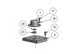 Spindelabdeckung BF 30 V