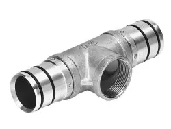 T-Verbinder, einseitig offen 60 mm / 2