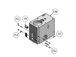 Verschlußstück BF20V/LV/LDV