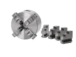 Vierbackendrehfutter ø 125 mm, einzeln spannend