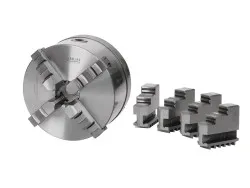 Vierbackendrehfutter Ø 160 mm Camlock DIN ISO 702-2 Nr. 4 zentrisch